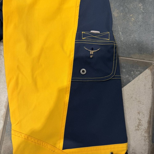 Chiemsee men's kite swimwear new, blue and yellow, size S