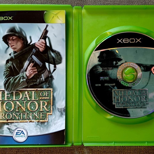 Medal of Honor Frontline Xbox game used, complete