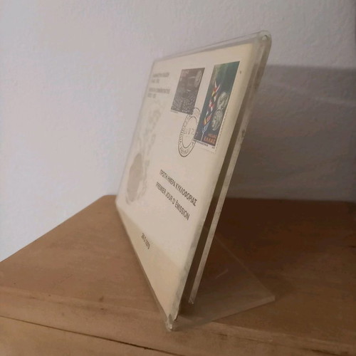 Commemorative coin folder for EEC entry new