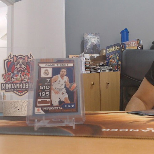 Facundo Campazzo 2025-26 Panini Contenders EuroLeague Game Ticket Orange Parallel like new