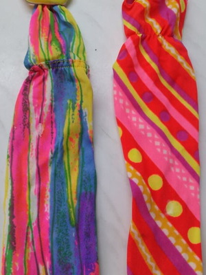 Barbie collectible vintage dresses like new from 1978