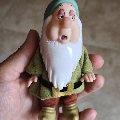 Disney Sleepy Dwarf figure used, Snow White collectible