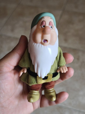 Disney Sleepy Dwarf figure used, Snow White collectible
