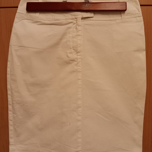 No Name white skirt used, cotton, size XS