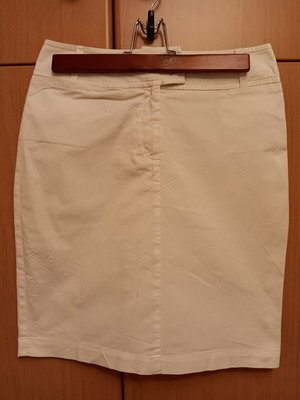 No Name white skirt used, cotton, size XS