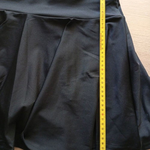 Skort XL black elastic new without tags