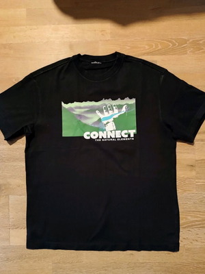Μαύρο t-shirt H&M μέγεθος M σε πολύ καλή κατάσταση