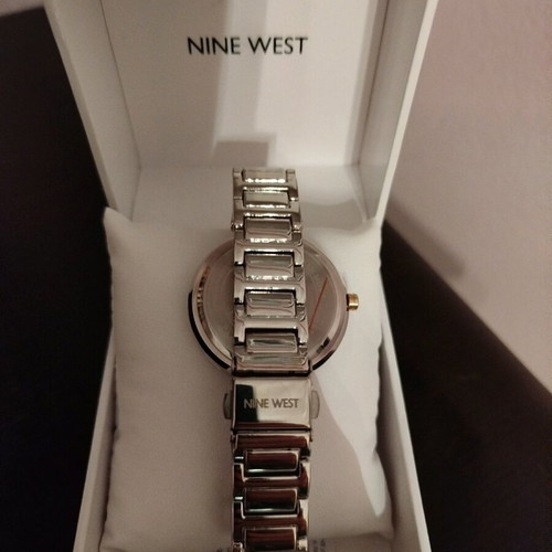 Ρολόι Nine West γυναικείο καινούργιο, ασημί