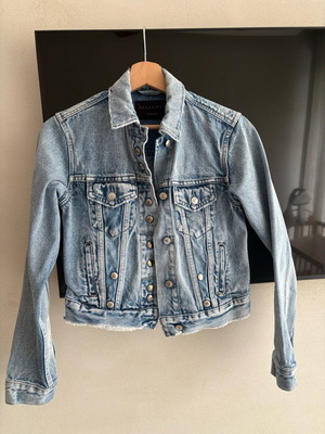 Allsaints denim jacket like new, blue, size XS