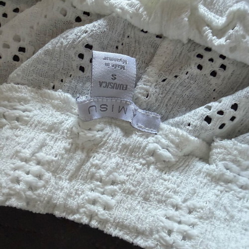 Shorts white, new, suitable over swimwear