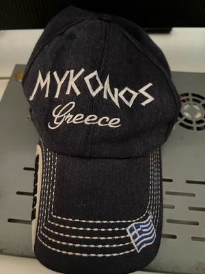 Baseball cap Mykonos Greece μέγεθος medium μεταχειρισμένο, μπλε