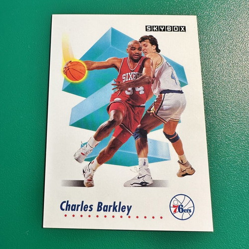 Charles Barkley 1991-92 SkyBox Philadelphia 76ers card excellent condition