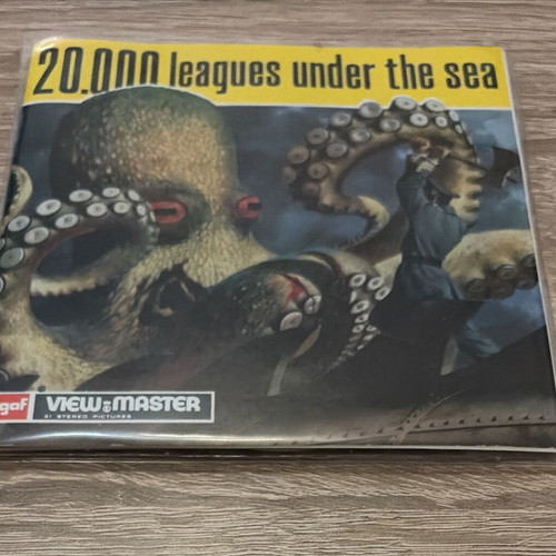 Vintage View-Master 3D 20,000 Leagues Under the Sea set like new