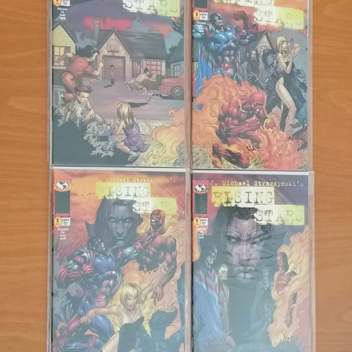 Rising Stars complete comic series used with variants and extras