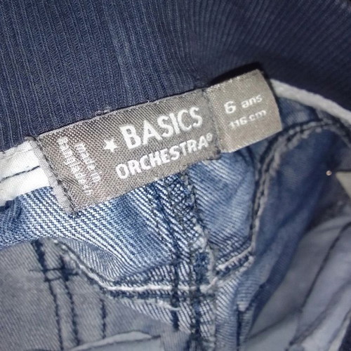 Jean pants Orchestra for 6Y like new, blue