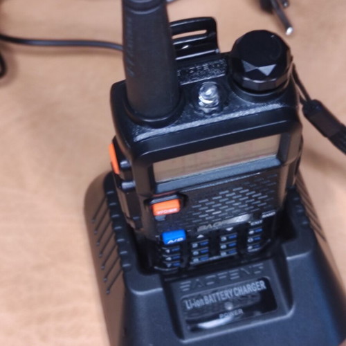 VHF Baofeng dual-band 5 watt radio new, unused