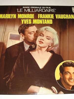 Marilyn Monroe Le Milliardaire LP μεταχειρισμένο soundtrack