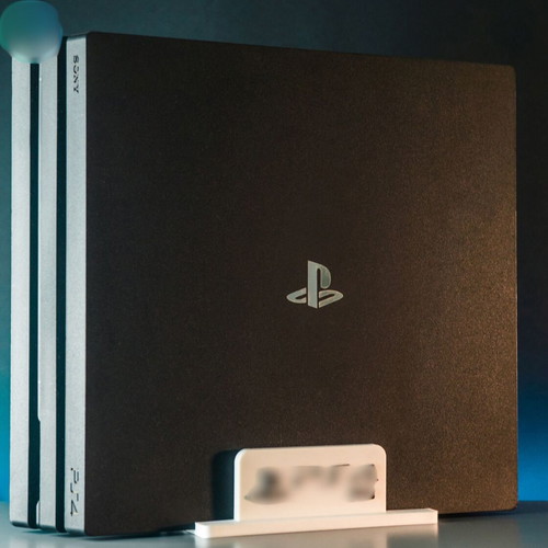 PlayStation 4 Pro support stand new 3D printed vertical display