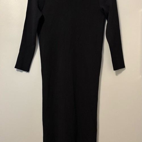 sleeveless ribbed knit dress Black Mock Neck Sleeveless Rib Knit Mini Dress – Rebel by Lily B