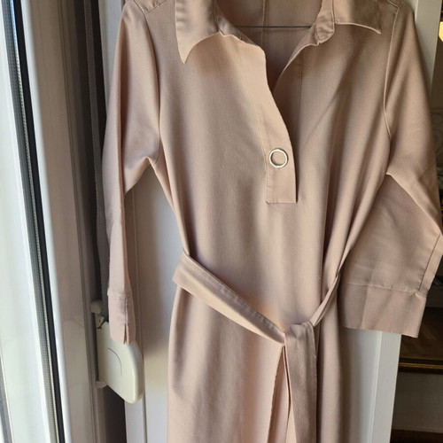 Zara midi dress salmon color used, size small-medium