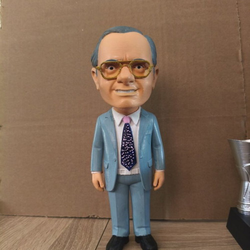Thanasis Giannakopoulos 3D printed figure, hand painted, 22 cm