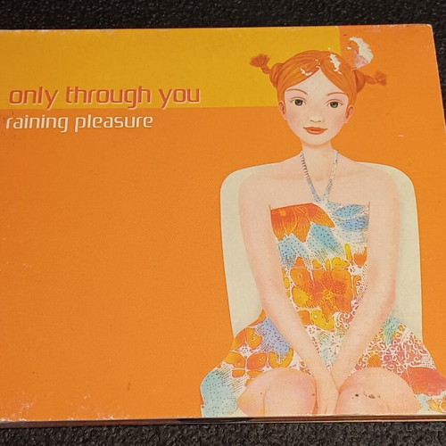 Only Through You CD Single Digipak used, Raining Pleasure
