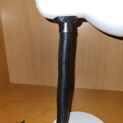 Desk lamp used white with flexible arm E27 MAX40W