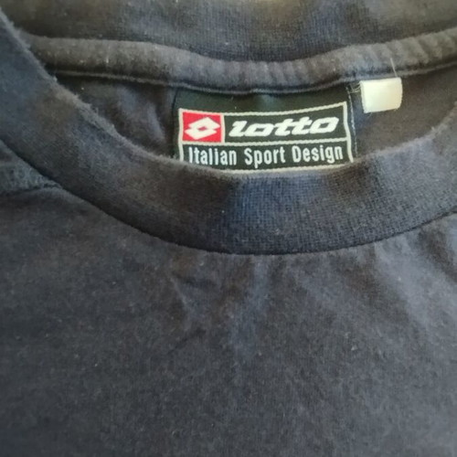 Lotto England No 7 Sports T-Shirt size S used, navy blue
