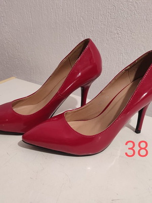 GoGo Shoes red pumps used, size 38