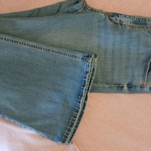 Pull & Bear elastic jeans blue size L like new