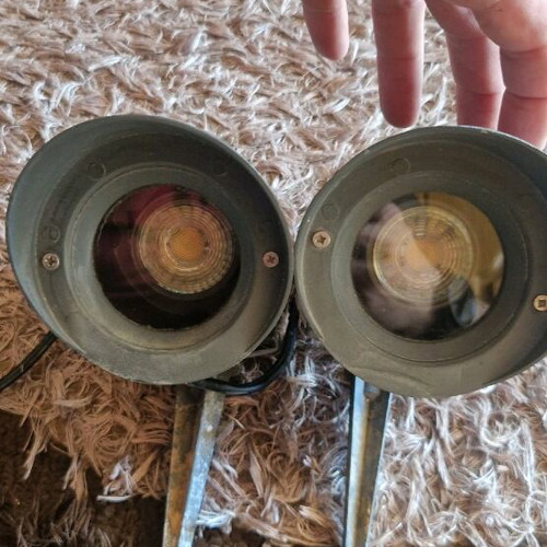 Nova Luce Inside 767801 spike light used, 2 pieces