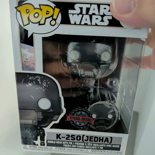 Funko Pop! Star Wars K-2SO (JEDHA) rare edition like new