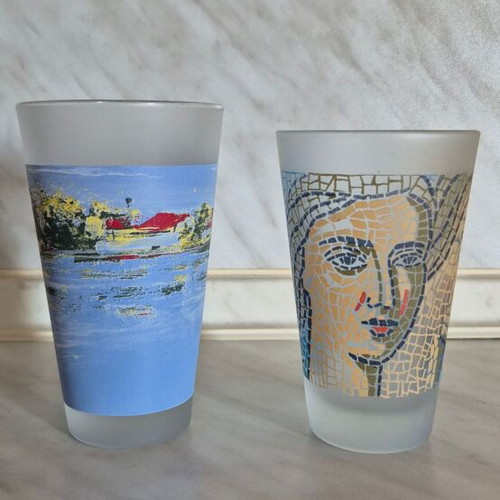 Lumidís collectible glasses like new