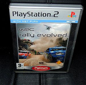 WRC RALLY EVOLVED PLAYSTATION 2 COMPLETE