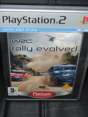 WRC Rally Evolved Platinum PlayStation 2 used, complete