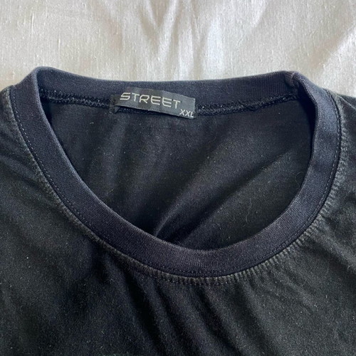 Bershka men's t-shirt set used, black, size XL