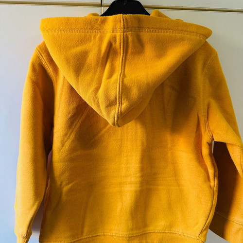 BabyGap mustard yellow zip-up hoodie like new, size 4 years