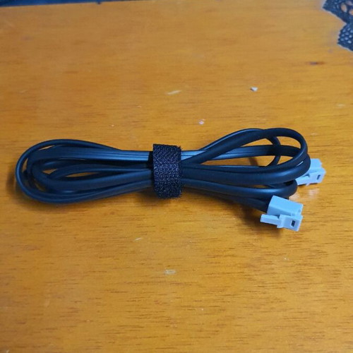 DSL cable 1.5m new, black with velcro