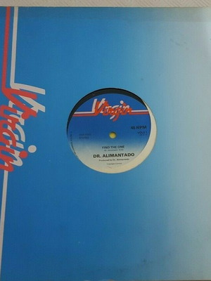 Dr. Alimantado Slavery Let I Go 12' vinyl used, reggae