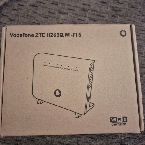 Router ZTE H268Q Wi Fi 6 new, sealed in box