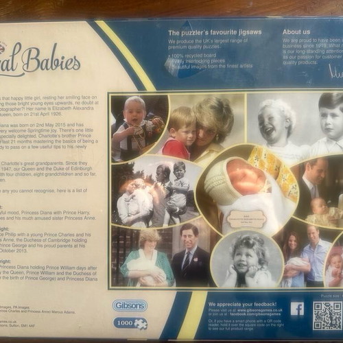 Royal puzzle sealed new