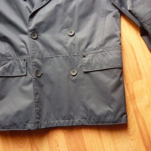 Men's Gap jacket black shiny used S/M