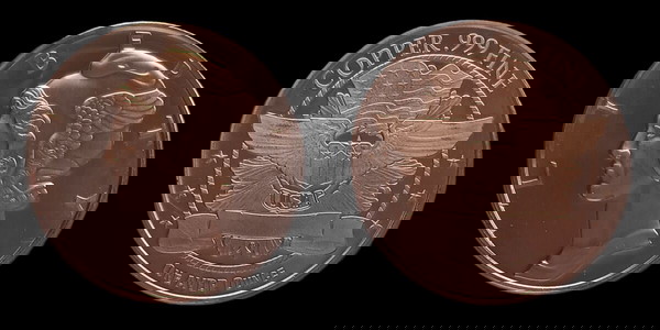 1 oz ,999 Χάλκινο Νόμισμα Mercury