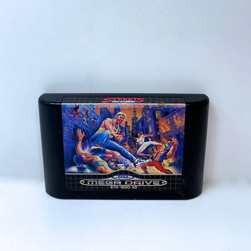 Streets of Rage Sega Mega Drive cartridge used, fighting game