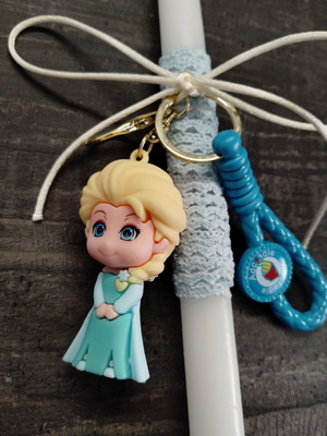 Candle with Elsa design from Frozen movie new