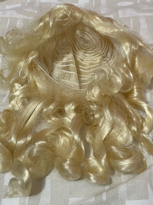 Blonde carnival wig like new