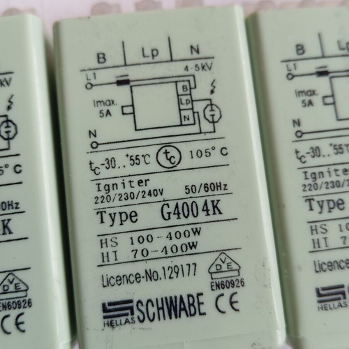 Πυκνωτές και εξαρτήματα εκκίνησης Igniters G400 4K σαν καινούργιοι
