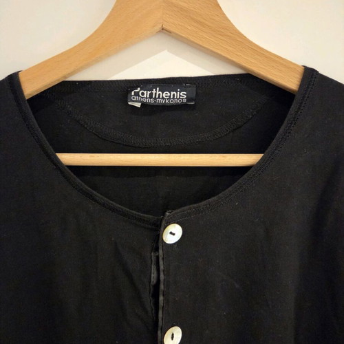 Parthenis Mykonos Athens long-sleeve shirt like new, size XL, black