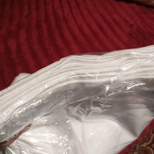 Two white super king duvet covers like new