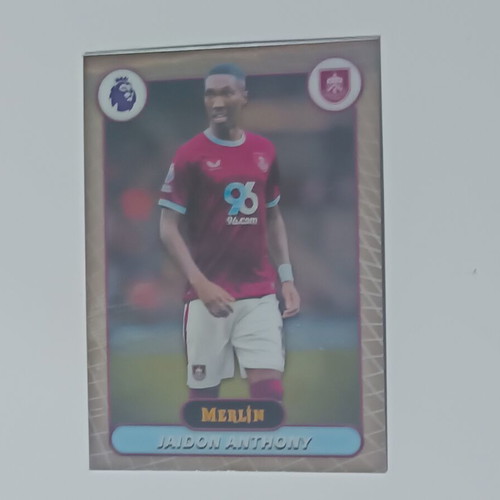 Jaidon Anthony Topps Merlin Premier League 2025/26 card mint condition